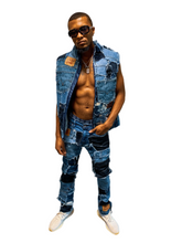 Load image into Gallery viewer, Patchwork Jeans