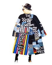 Load image into Gallery viewer, The World is Watching Trench Coat