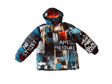 Load image into Gallery viewer, Be Inspired Patchwork Puffer Coat