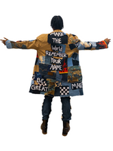 Load image into Gallery viewer, Statement Patchwork Trench