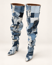 Load image into Gallery viewer, The City Girl Patchwork Boot