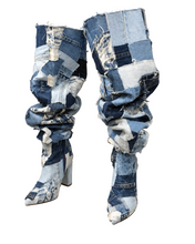 Load image into Gallery viewer, The City Girl Patchwork Boot