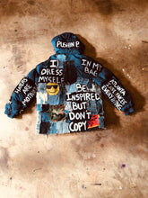 Load image into Gallery viewer, Be Inspired Patchwork Puffer Coat