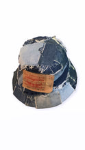 Load image into Gallery viewer, Denim Patchwork Bucket Hat