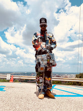 Load image into Gallery viewer, Patchwork Icons Jumpsuit