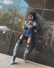 Load image into Gallery viewer, Cropped Patchwork Blazer