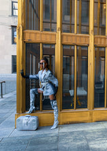 Load image into Gallery viewer, Flashy Metallic Thigh high Boots