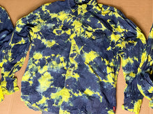 Load image into Gallery viewer, Yellow Splashed Button Up