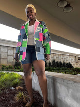 Load image into Gallery viewer, AKA Patchwork Blazer