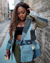 Load image into Gallery viewer, Patchwork Money Blazer