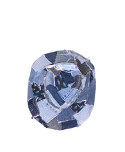 Load image into Gallery viewer, Denim Patchwork Western Hat

