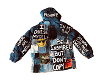 Load image into Gallery viewer, Be Inspired Patchwork Puffer Coat
