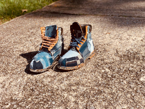 Denim Patchwork Timbs