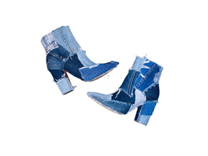 Patchwork Booties