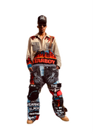Starboy Patchwork Overalls