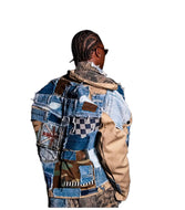 Boxy Patchwork Jacket