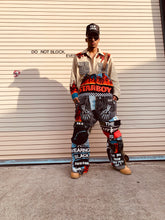 Load image into Gallery viewer, Starboy Patchwork Overalls
