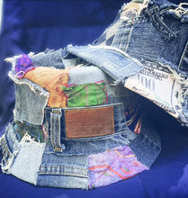 Load image into Gallery viewer, Custom Patchwork Bucket Hat
