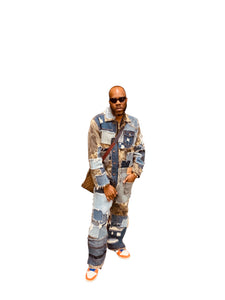 Timber Patchwork Coveralls