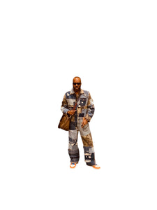 Timber Patchwork Coveralls