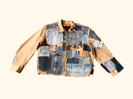 Boxy Patchwork Jacket