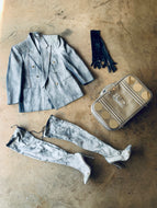 Flashy Metallic Blazer