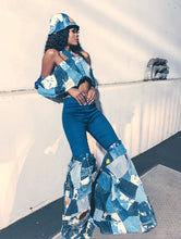 Load image into Gallery viewer, Patchwork Leg Flares
