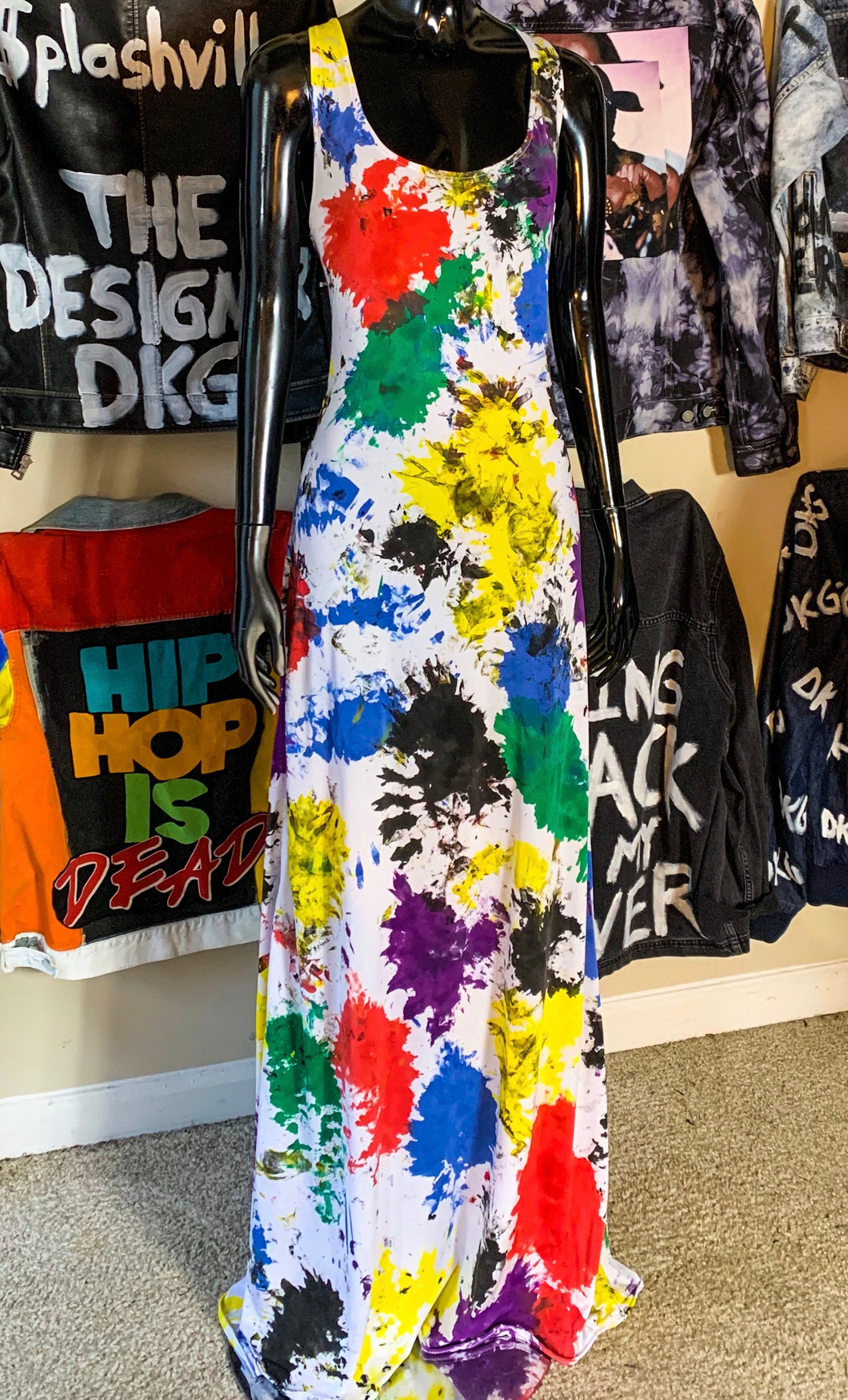 Splashed Up Maxi