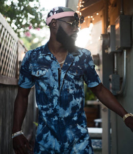 Splashed Vintage Levi's Jumpsuit