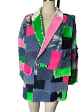 Load image into Gallery viewer, AKA Patchwork Blazer
