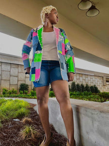 AKA Patchwork Blazer