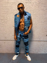 Load image into Gallery viewer, Patchwork Puffer Vest
