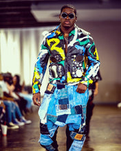 Load image into Gallery viewer, Patchwork Harem pants
